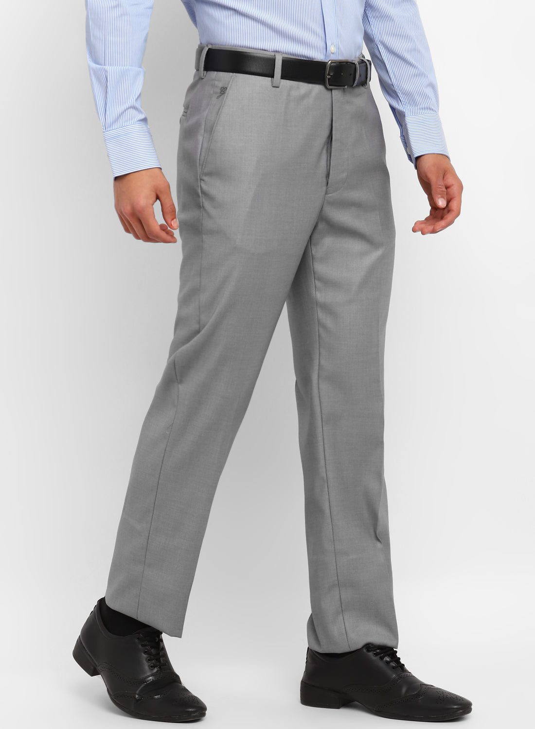 Buy D novo Men's Regular Formal Trouser | Stylish Fit Men Wear Pants for  Office or Party | Men's Fashion Dress Trousers Pant Light Grey at Amazon.in